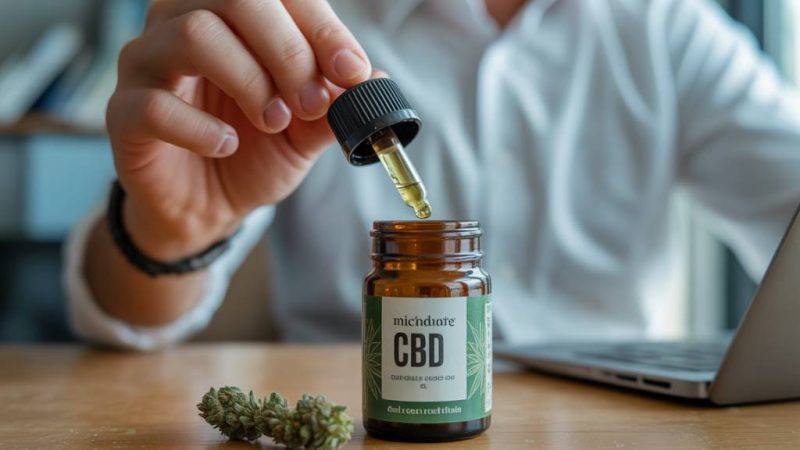 Microdosing de CBD : une nouvelle approche pour gérer stress et productivité