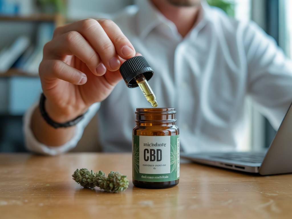 Microdosing de CBD : une nouvelle approche pour gérer stress et productivité